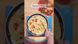 Pizza Omelette recipes [upl. by Sinnel]