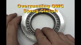 Sprag clutch Operation [upl. by Eyaj]