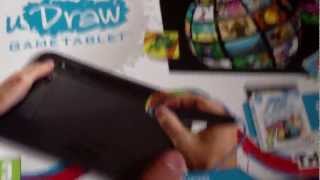 uDraw Game Tablet amp uDraw Studio Instant Artist Unboxing PS3 [upl. by Herby]