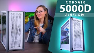 Quite Good  Corsair 5000D Airflow Review [upl. by Bethezel337]