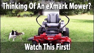 If Youre Thinking About Buying An Exmark Mower Watch This Video New Quest S Review [upl. by Stefania]