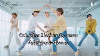 BTS  Butter  Myanmar Subtitles Lyrics [upl. by Reniar]