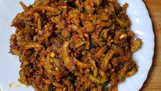 Karele ki sabji l Easy amp Tasty karela l Bittergourd onion sabzi [upl. by Violeta434]