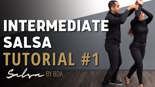 Intermediate Salsa Tutorial  Learn How To Salsa Dance With A Partner  Demetrio amp Nicole [upl. by Livvy]