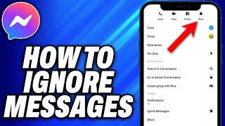 How To Ignore Messages On Messenger 2025  Easy Fix [upl. by Inhsor]