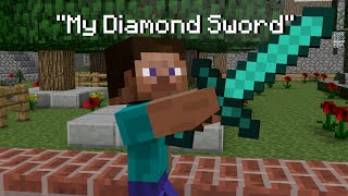 ♬ quotMY DIAMOND SWORDquot  MINECRAFT PARODY OF quotDEMONSquot BY IMAGINE DRAGONS ♬ [upl. by Batha200]