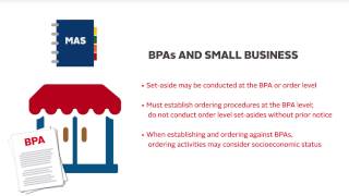 Buying Services Through GSA Schedules  BPA and CTAs [upl. by Laeria]