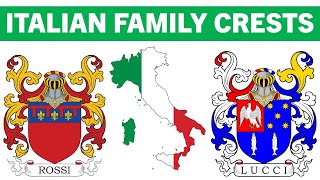 Italian Family Crests [upl. by Gilbart]