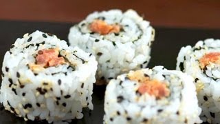 How to Make Inside Out Sushi Rolls [upl. by Kassia]