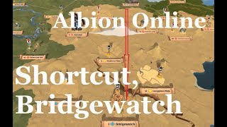 Albion Online  Caerleon to Bridgewatch fast almost safely [upl. by Ridglea]