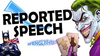 Reported Speech  ENGLISH GRAMMAR VIDEOS [upl. by Oicnaneb87]