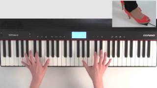 “Selecting and Playing Tones” Roland GOPIANO 01 [upl. by Yttig]