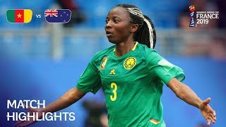 Cameroon v New Zealand  FIFA Women’s World Cup France 2019  Match Highlights [upl. by Seaden586]