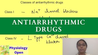 Antiarrhythmic drugs  Cardiovascular Pharmacology  mechanism of action [upl. by Ahseile]