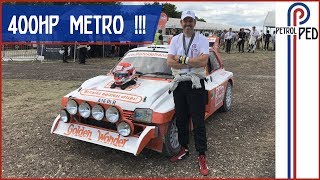 MG Metro 6R4 on the Goodwood Rally Stage made me SCREAM [upl. by Aniri]