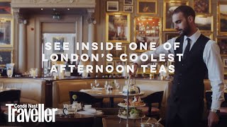 See inside one of London’s coolest afternoon teas  Condé Nast Traveller [upl. by Meraree61]