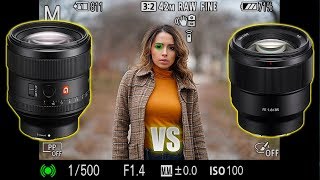 85mm 14GM vs 85mm 18  Is the Gmaster worth 1200 more [upl. by Ayotna260]