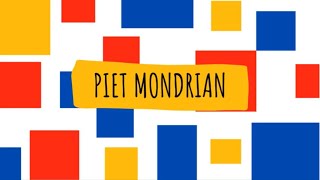 Piet Mondrian  para niños Breve descripción [upl. by Juliano760]