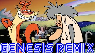 I Am Weasel Theme Sega Genesis Remix [upl. by Obla]