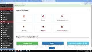 How to access student log in  Singhania University [upl. by Hailat]