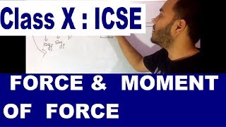 FORCE  FULL CHAPTER  ICSE PHYSICS 10th  Moment Of Force and CIRCULAR MOTION [upl. by Akimik856]