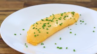 French Omelette Recipe  How to Make French Omelet [upl. by Truitt11]