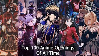 Best 100 Anime Openings [upl. by Alikahs]