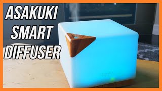 What Is The Asakuki Smart Diffuser Like  Unbox and Setup [upl. by Yorle]