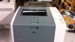 HP LaserJet P3005 Printer [upl. by Haroppiz]