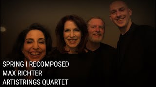 Spring Recomposed  Max Richter  Artistrings Chicago Contemporary String Quartet Cover Pop Strings [upl. by Eenal990]