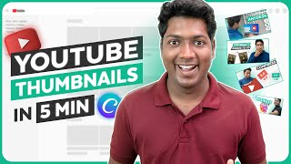 How to Make a Professional Thumbnail for YouTube Videos in Just 3 Steps [upl. by Garrek]