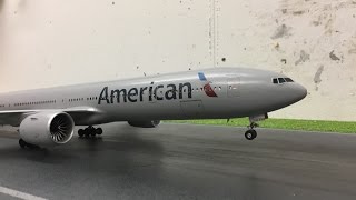 Revell Boeing 777 American assembly [upl. by Delanie954]