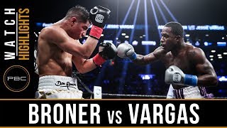 Broner vs Vargas HIGHLIGHTS April 21 2018  PBC on Showtime [upl. by Nnasus]