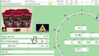 This is how the auction clock of Royal FloraHolland works [upl. by Kyne]