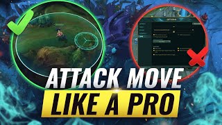 ULTIMATE ATTACK MOVE GUIDE How To Kite LIKE A PRO  League of Legends [upl. by Loggia]