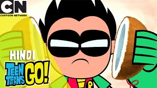 Teen Titans Go  Hindi  Coconut Cream Pie  Full Episode [upl. by Hanako]