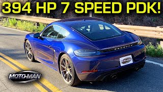 Porsche 718 Cayman GTS 40 PDK Great but too close in price to the GT4 [upl. by Ahsinad]