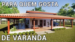 Casa para Sítio com Grande Varanda  P1 [upl. by Esele]