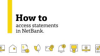 Download statements in NetBank [upl. by Gala]