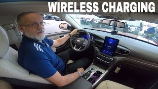 How To Use Wireless Phone Charging With Ford Vehicles [upl. by Modla479]