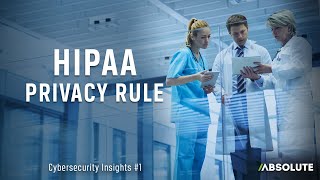 HIPAA Privacy Rule  Cybersecurity Insights 1 [upl. by Ynes]