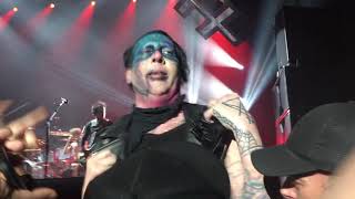 Marilyn Manson  The Beautiful People Live  Budweiser Gardens [upl. by Ahsinauq176]