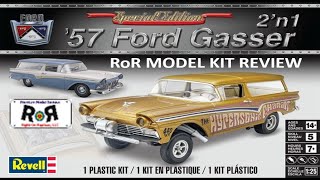 1957 Ford Gasser I 125 Scale Revell 854396 Model Kit Build amp Review [upl. by Gracie571]