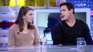 El Hormiguero 1122010 Mario Casas y María Valverde 14 [upl. by Eanod]