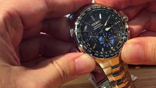 How to manually set the Seiko Radio Sync Watch [upl. by Rosati671]