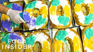 King Cake is Mardi Gras Most Famous Dessert  Legendary Eats [upl. by Haida]