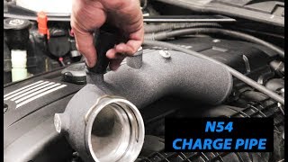 VRSF BMW N54 Charge Pipe Upgrade Kit DIY [upl. by Ttezil894]