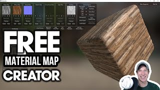 FREE TOOL For Creating PBR Material Maps from Photos  Materialize [upl. by Sashenka]