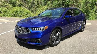 2018 Acura TLX ASpec SHAWD – Redline Review [upl. by Terbecki]