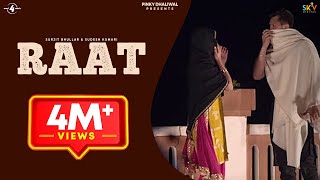 RAAT  SURJIT BHULLAR amp SUDESH KUMARI  LYRICAL VIDEO  Latest Punjabi Songs 2016  Mad4Music1 [upl. by Nayarb91]